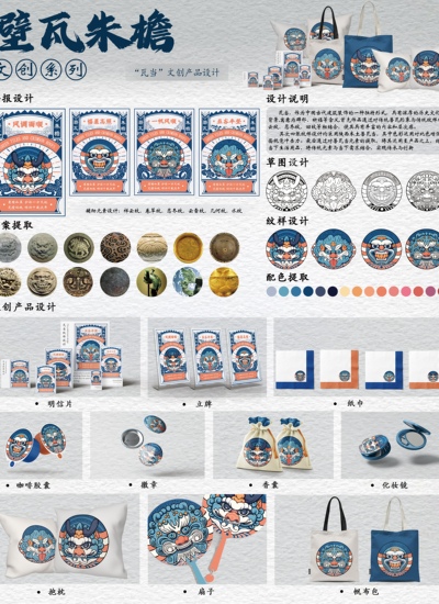 壁瓦朱檐——瓦当文创产品