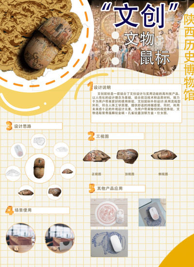 陕西历史博物馆文创鼠标