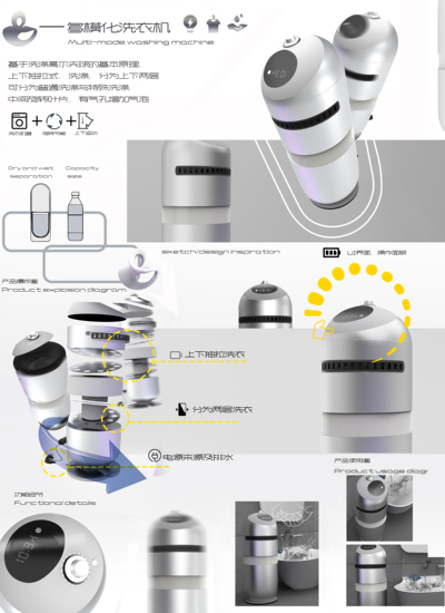 多模块化洗衣机