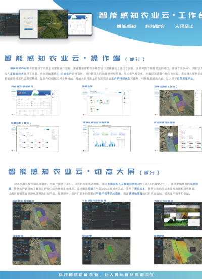 智能感知农业云·工作台