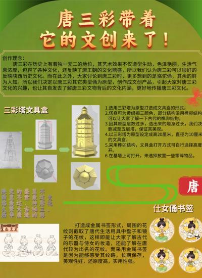 唐三彩带着它的文创来了