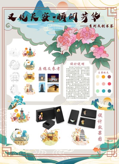 《又见长安·瞬间芳华》系列书签