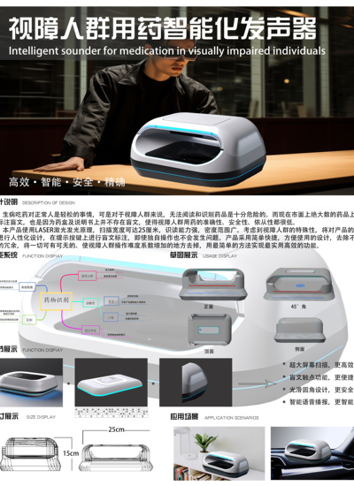 视障人群用药智能化发声器
