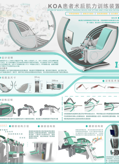 KOA患者术后肌力训练装置