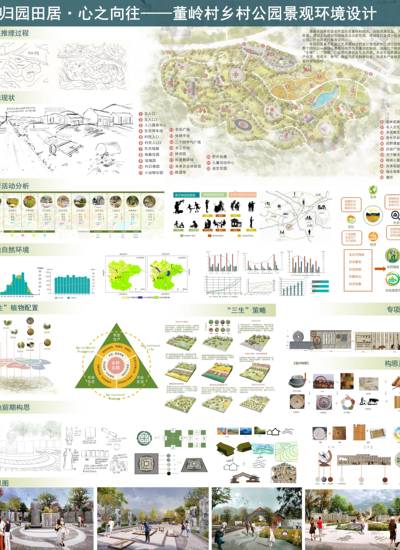 归园田居·心之所向——董岭村乡村公园景观环境设计