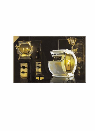 基于陕北元素的花灯设计