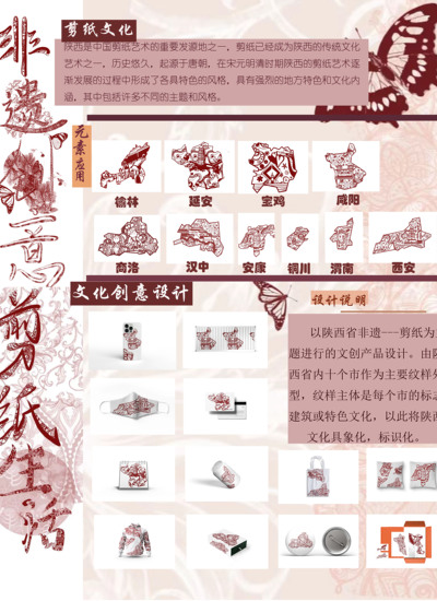 “非遗创意，剪纸生活”文创设计