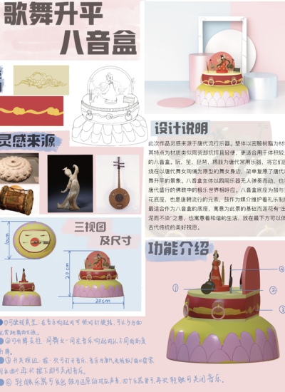 歌舞升平八音盒