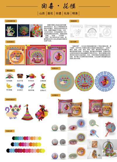 山西闻喜花馍图案设计