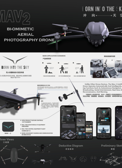 《MAV--2型多功能智能无人机》