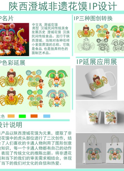 陕西澄城非遗花馍IP设计