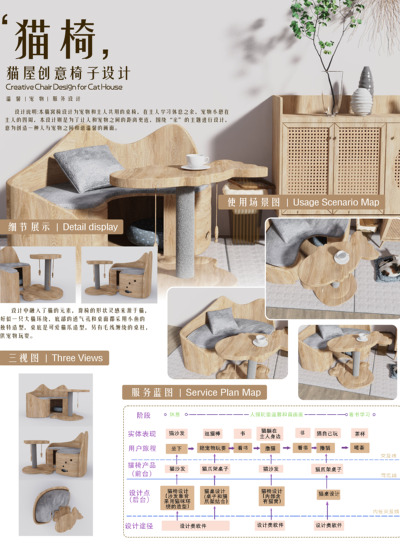 猫屋创意椅子设计