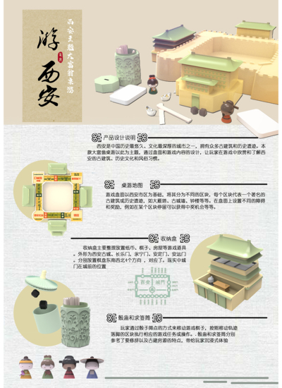 &quot;游西安“西安主题大富翁桌游