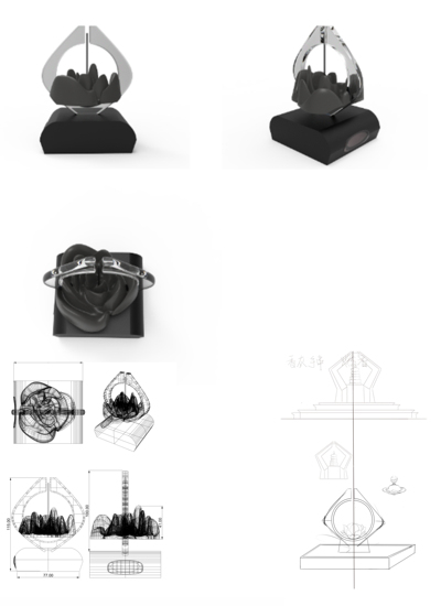 法门寺文创-合十莲心香具