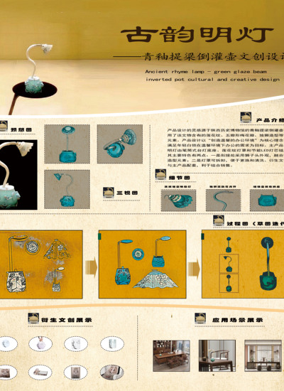 古韵明灯----青釉提梁倒灌壶