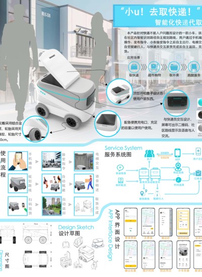 小u！去取快递！